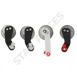Kit complet 4 barillets serrures de porte Renault Mascott 1998-2010 3