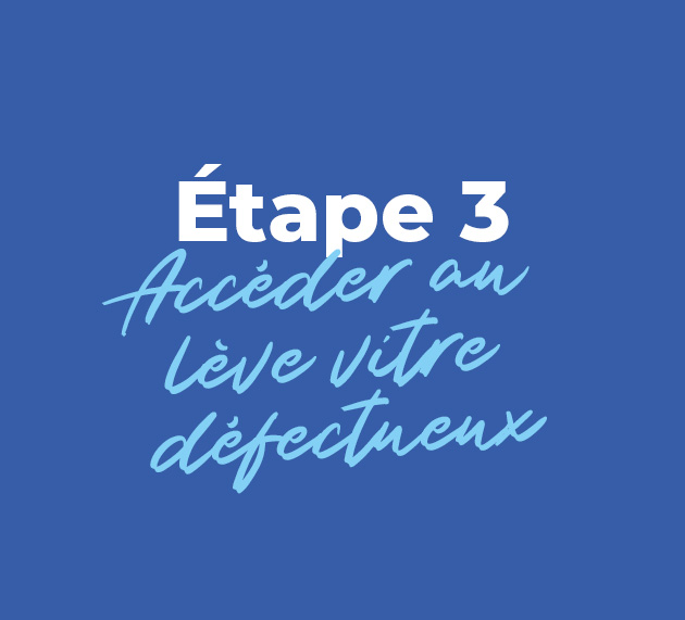 acceder au leve vitre defectueux audi a4