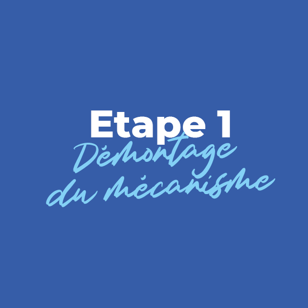 démonter le mécanisme